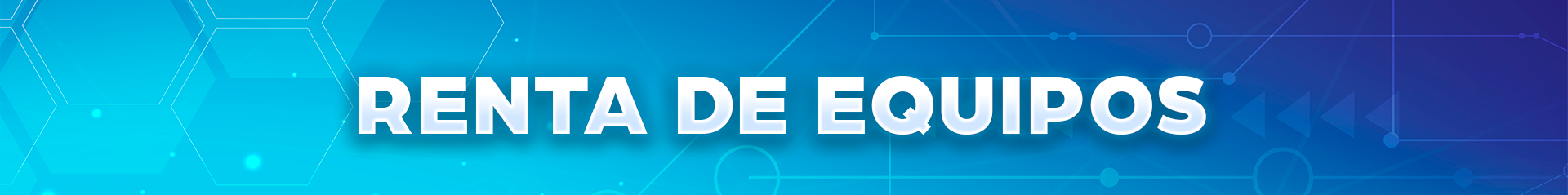 Banner de renta de equipos informáticos